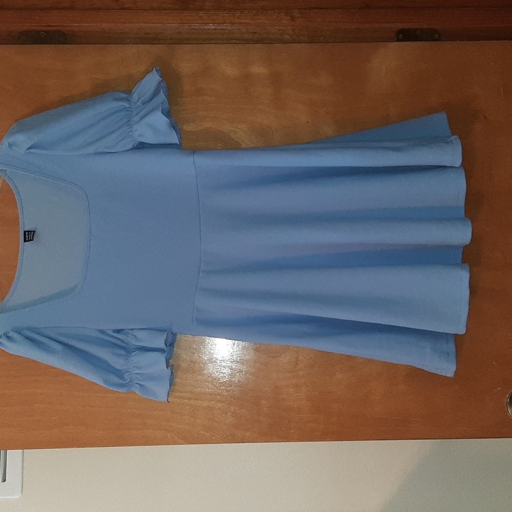 BLUE DRESS
